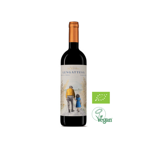 Italian red wine, native varietal from Puglia