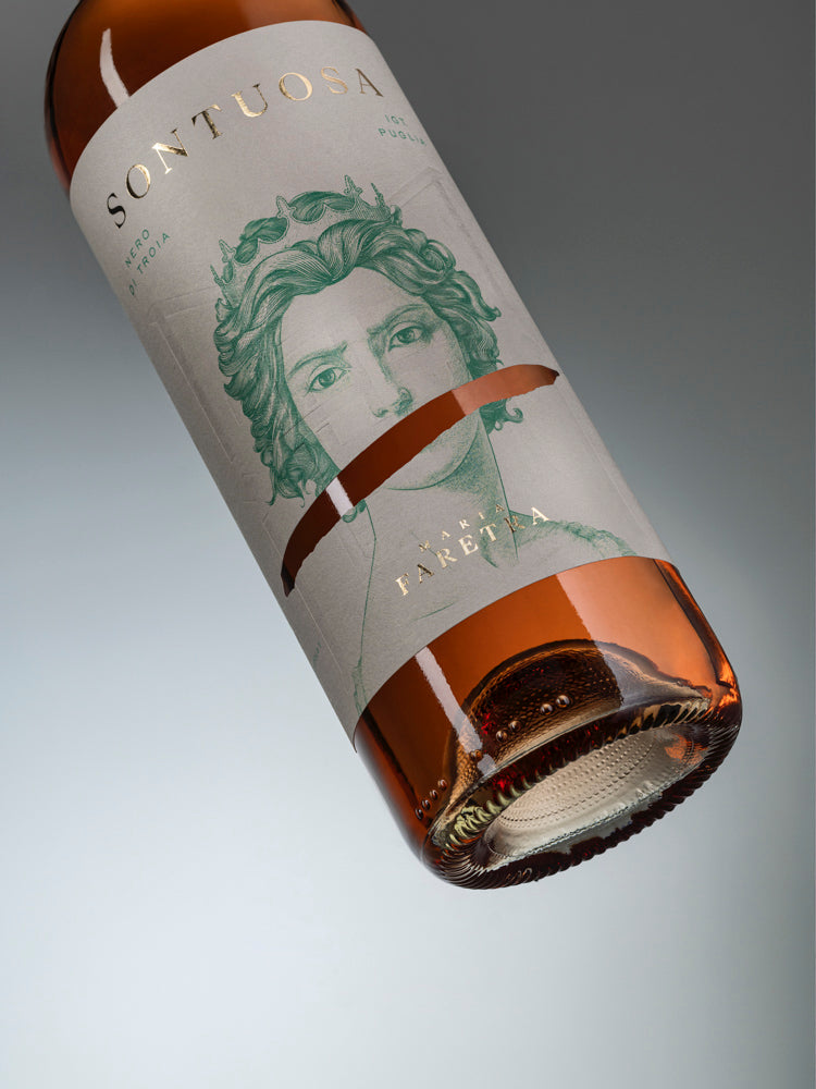 Maria Faretra rosato, rose wine from Puglia